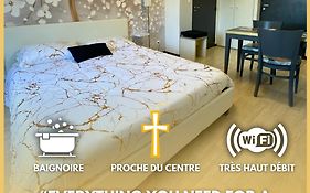 Rêve doré Studio Équipé, Wifi, Unique